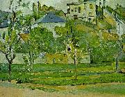 Paul Cezanne Obstgarten in Pontoise oil